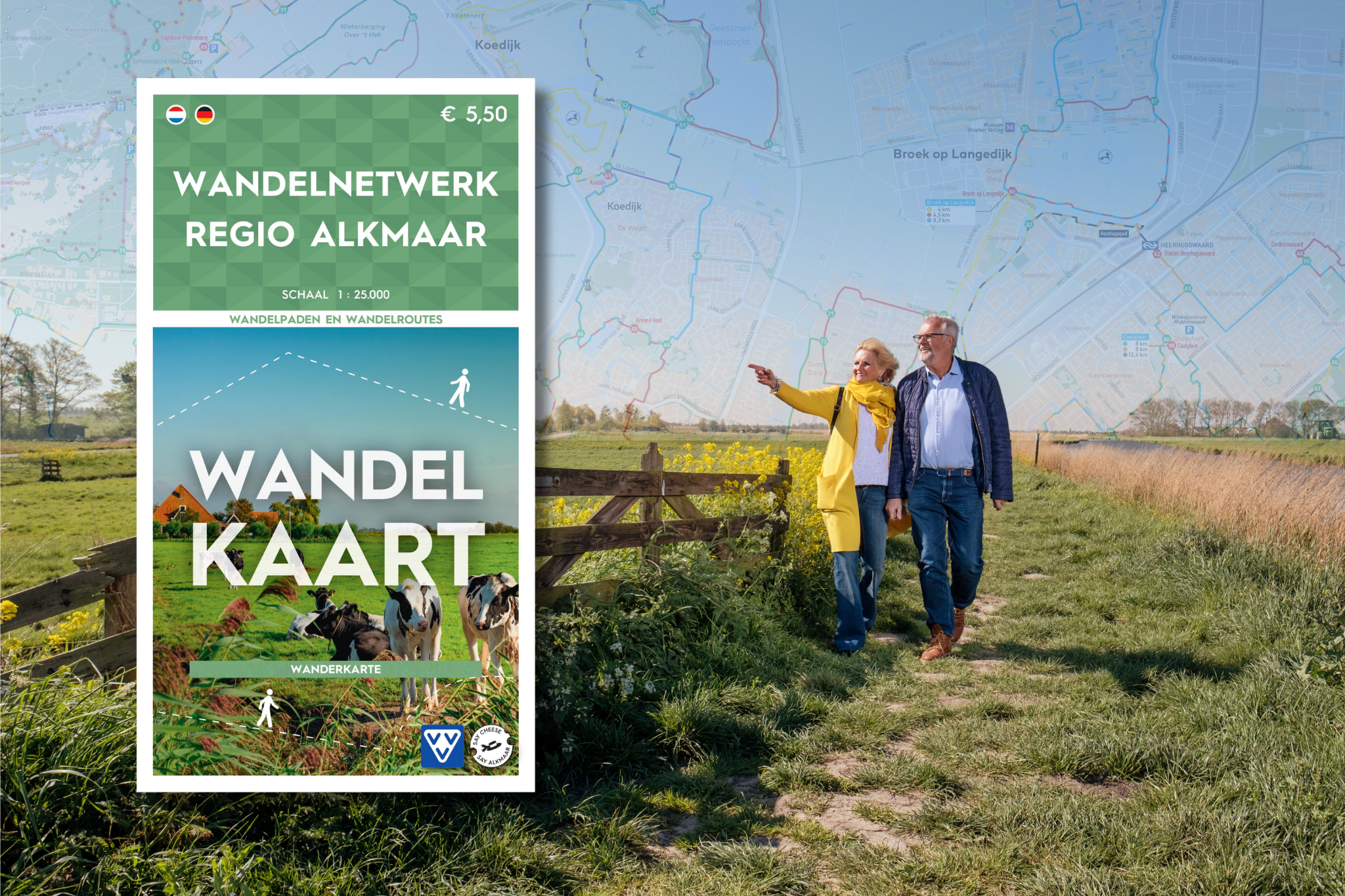 Nieuw wandelavontuur in Regio Alkmaar